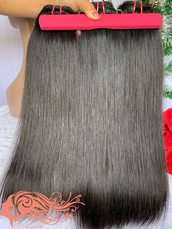 Csqueen Mink hair Straight hair 10 Bundles 100% Human Hair Virgin Hair